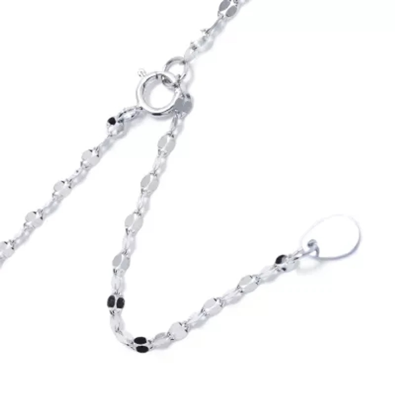 Silver Treasures Womens Sterling Silver 16 Inch Pendant Necklace
