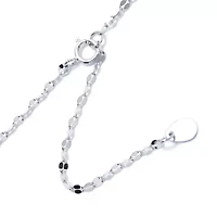 Silver Treasures Womens Sterling Silver 16 Inch Pendant Necklace