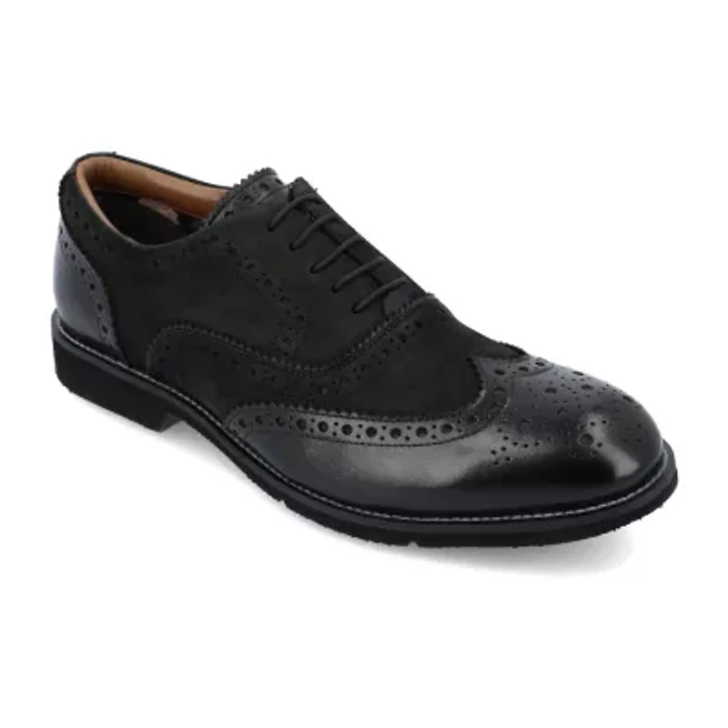 Thomas And Vine Covington Mens Wing Closed Toe Oxford Shoes