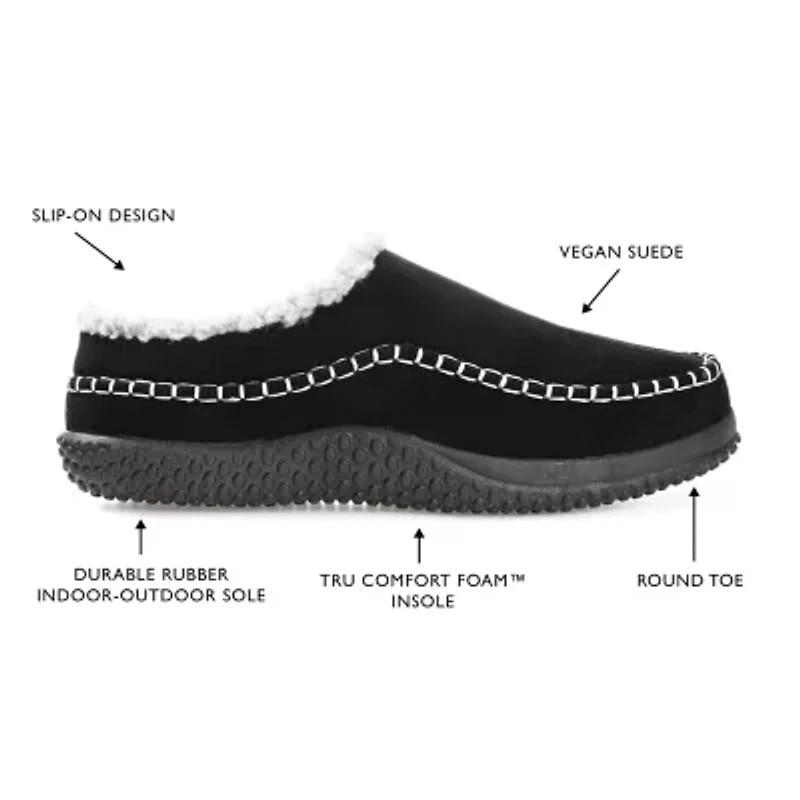 Vance Co Jc Godwin Mens Moccasin Slippers