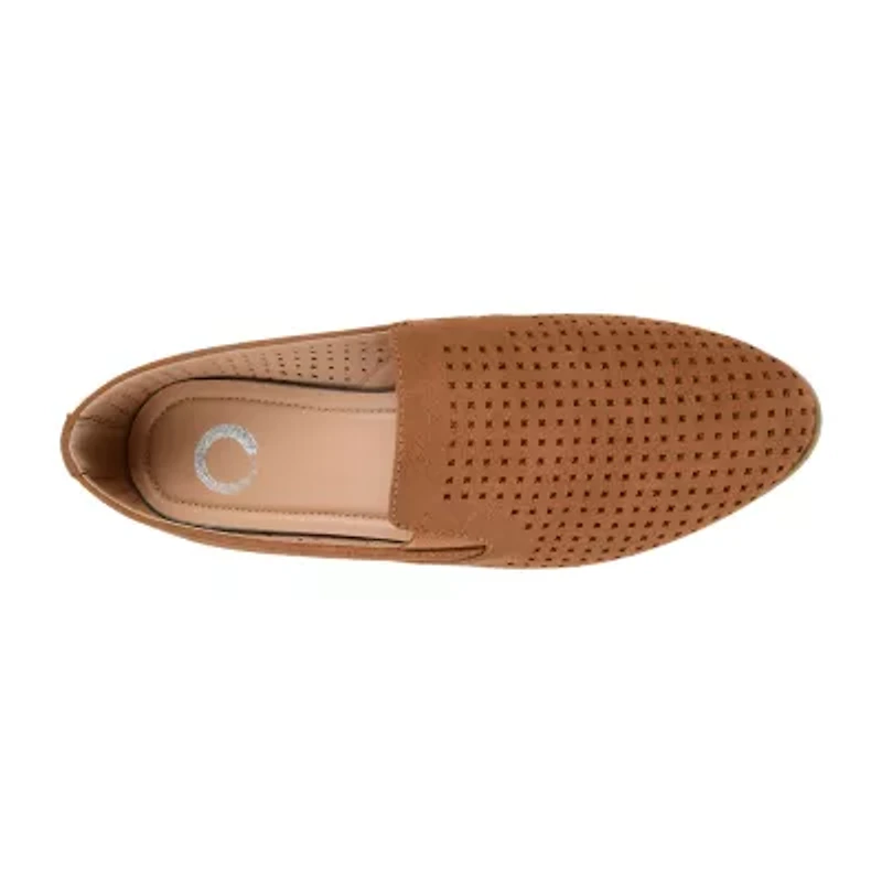 Journee Collection Lucie Womens Round Closed Toe Loafers