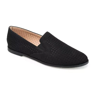 Journee Collection Lucie Womens Round Closed Toe Loafers