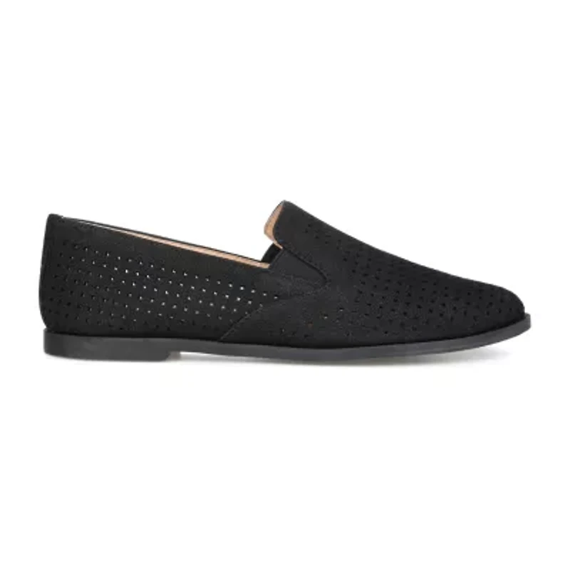 Journee Collection Lucie Womens Round Closed Toe Loafers