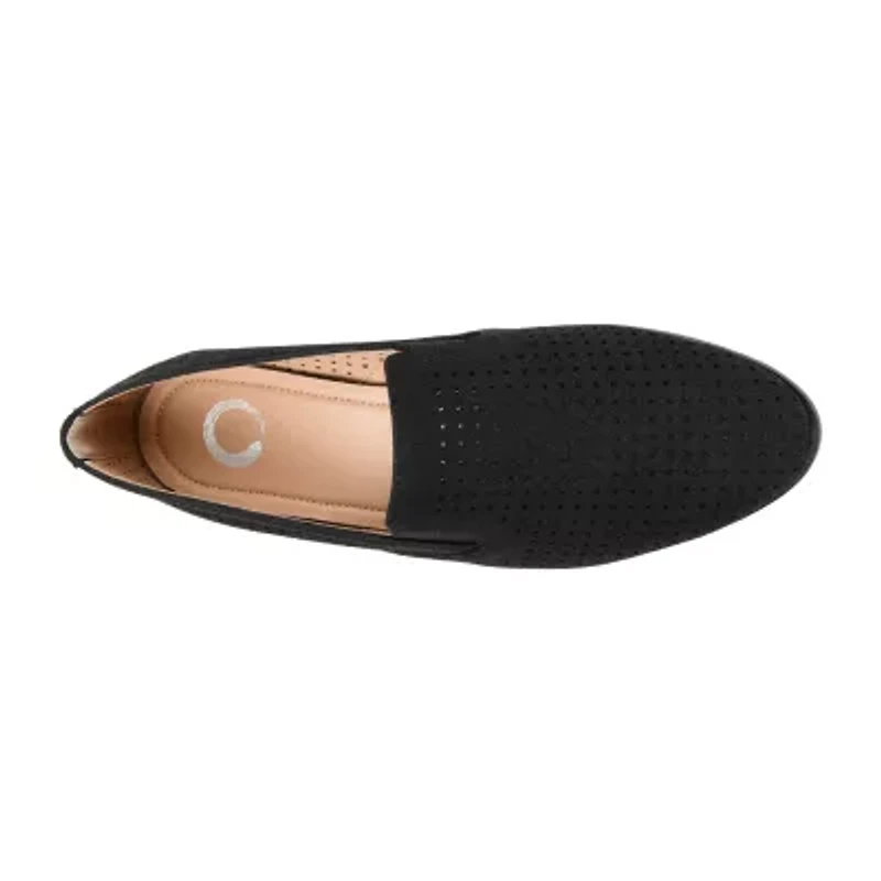 Journee Collection Lucie Womens Round Closed Toe Loafers