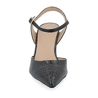 Journee Collection Nixey Womens Pointed Stiletto Heel Pumps