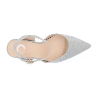 Journee Collection Nixey Womens Pointed Stiletto Heel Pumps