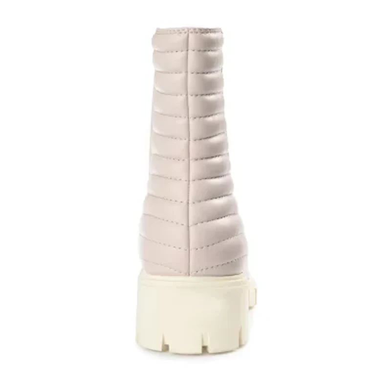 Journee Collection Womens Tatiana Block Heel Booties