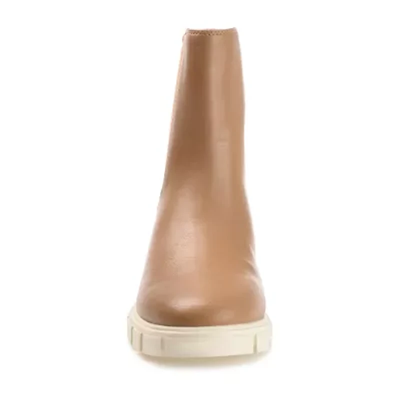 Journee Collection Womens Tatiana Block Heel Booties