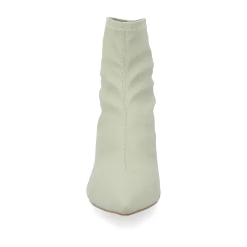Journee Collection Womens Jadde Kitten Heel Booties