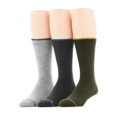 Stafford Casual Performance Mens 3 Pair Crew Socks