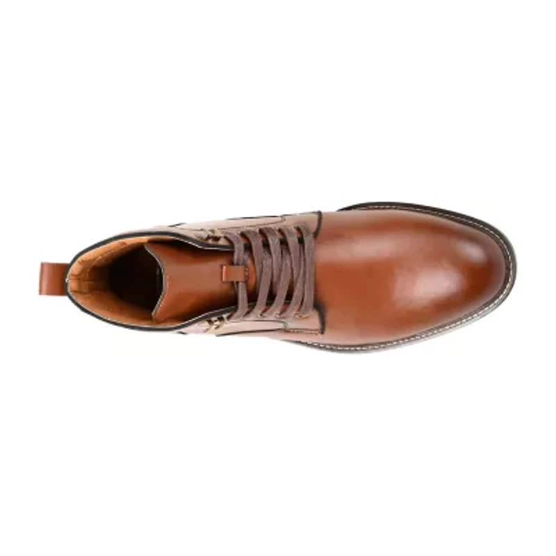Vance Co Mens Langford Flat Heel Dress Boots