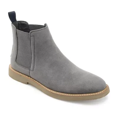 Vance Co Mens Jc Marshon Flat Heel Chelsea Boots
