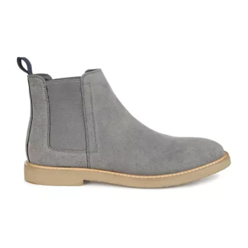 Vance Co Mens Jc Marshon Flat Heel Chelsea Boots