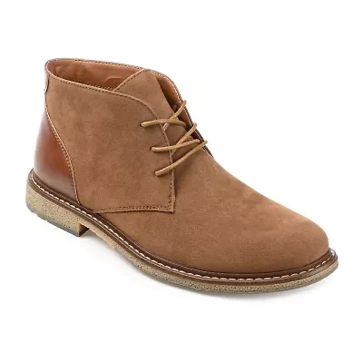 Vance Co Mens Jc Orson Flat Heel Chukka Boots