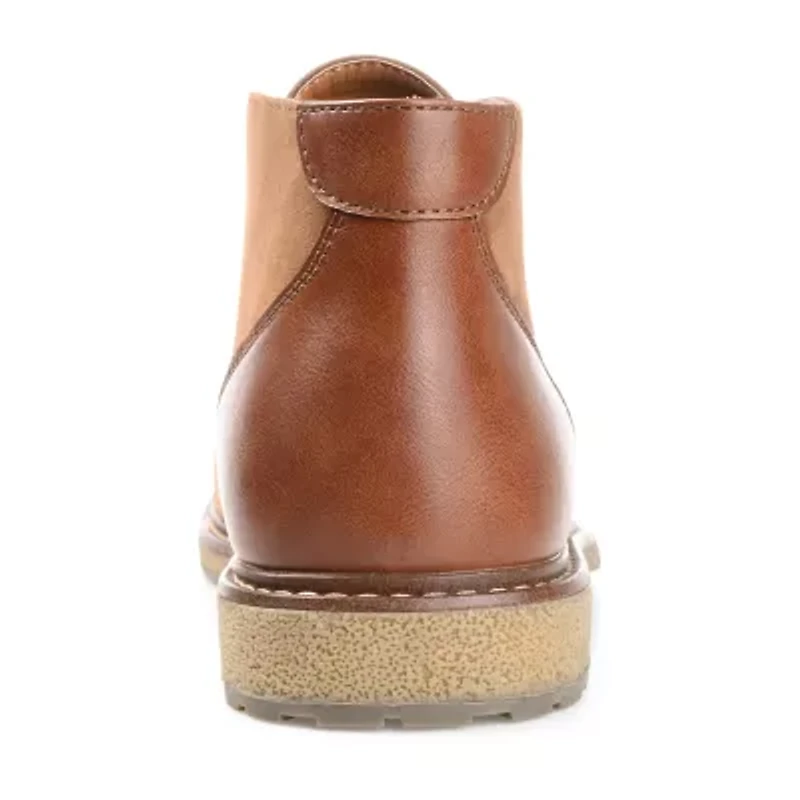Vance Co Mens Jc Orson Flat Heel Chukka Boots