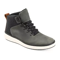 Territory Mens Drifter Block Heel Lace-Up Boots