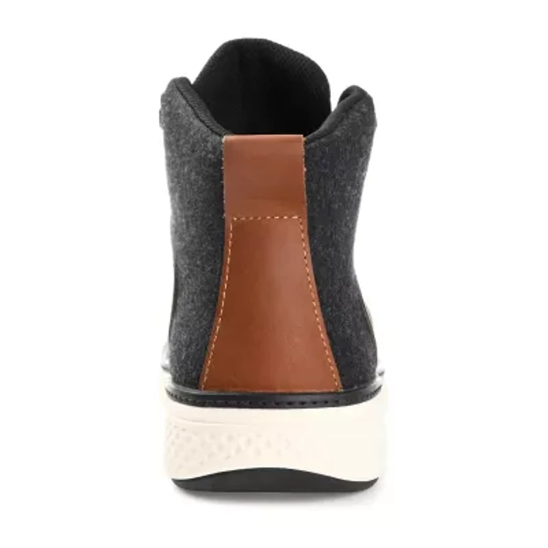 Territory Mens Drifter Block Heel Lace-Up Boots
