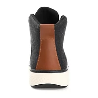 Territory Mens Drifter Block Heel Lace-Up Boots
