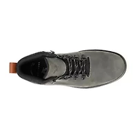 Territory Mens Drifter Block Heel Lace-Up Boots