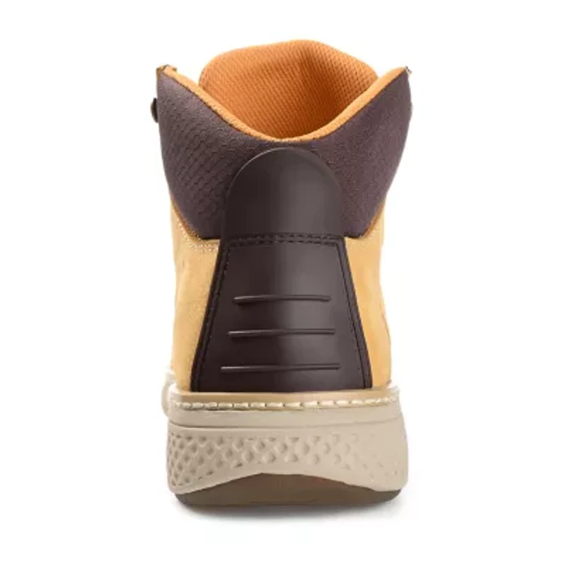 Territory Mens Compass Flat Heel Lace-Up Boots