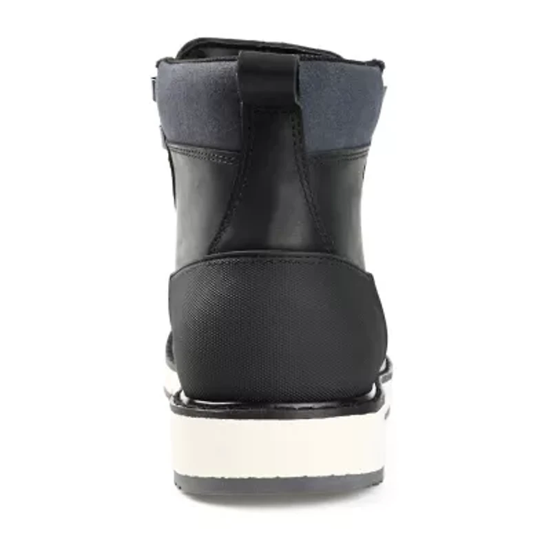 Territory Mens Titantwo Flat Heel Lace-Up Boots