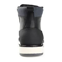 Territory Mens Titantwo Flat Heel Lace-Up Boots