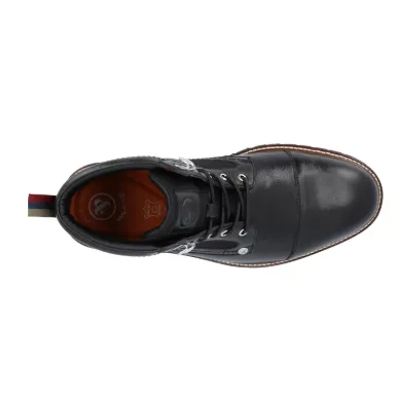 Thomas And Vine Mens Feron Flat Heel Lace Up Boots