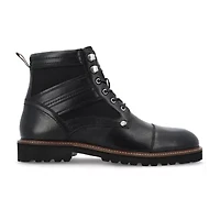 Thomas And Vine Mens Feron Flat Heel Lace Up Boots