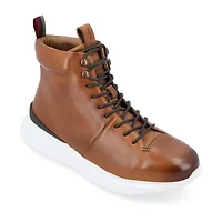 Thomas And Vine Mens Jonah Flat Heel Lace Up Boots