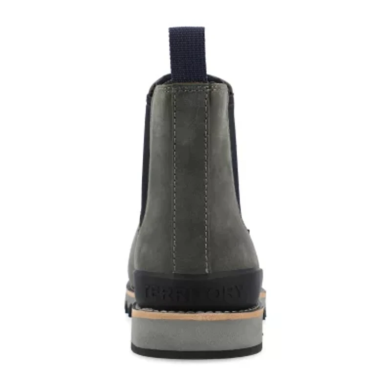 Territory Mens Yellowstone Flat Heel Chelsea Boots