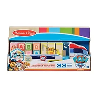 Melissa & Doug Melissa & Doug Paw Patrol Wooden Abc Block Truck 32-pc. Building Blocks