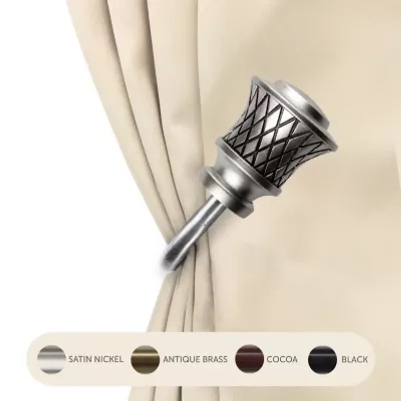 Rod Desyne Lennart 2-pc. Curtain Holdback