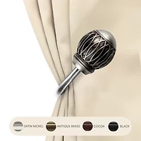 Rod Desyne Tyoma 2-pc. Curtain Holdback