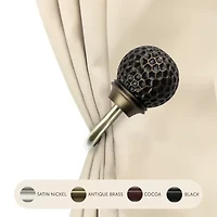 Rod Desyne Celio 2-pc. Curtain Holdback