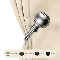 Rod Desyne Jaylin 2-pc. Curtain Holdback