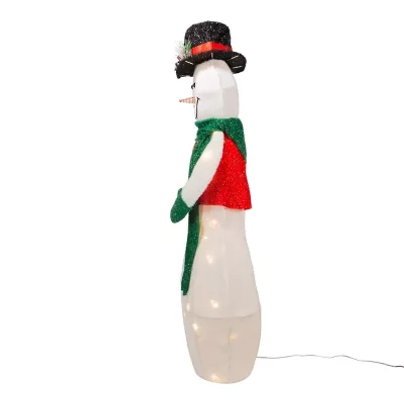 Kurt Adler 36" Light Up Led Animated Snowman Christmas Yard Art