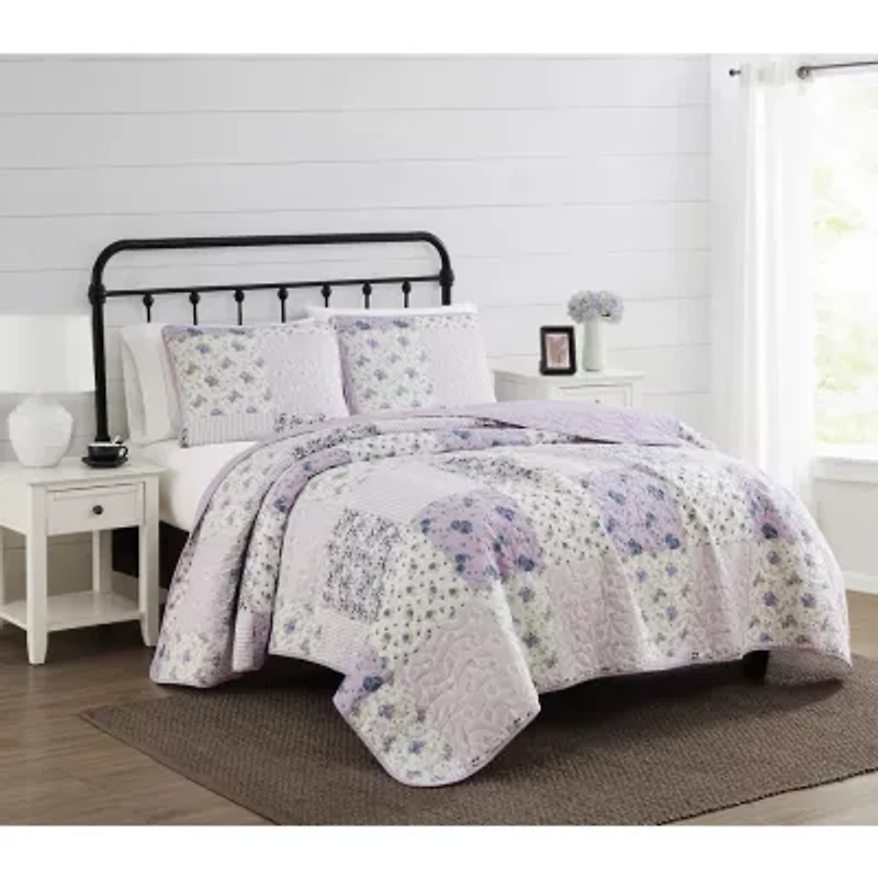 Cannon Elissa Patchwork Quilt Set