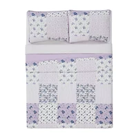 Cannon Elissa Patchwork Quilt Set