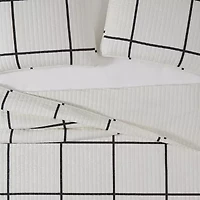 Truly Soft Kurt Windowpane Quilt Set