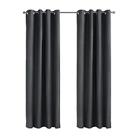 Thermaplus Alpine Grommet Top Energy Saving Blackout Single Curtain Panel