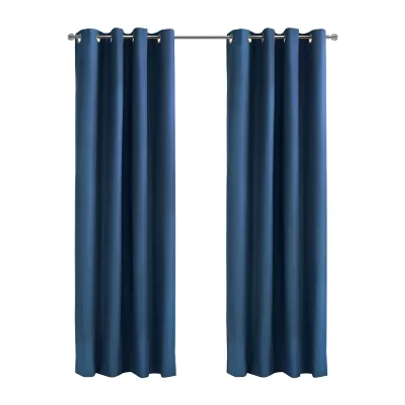 Thermaplus Alpine Grommet Top Energy Saving Blackout Single Curtain Panel