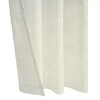 Habitat Boucle Grommet Top Sheer Single Curtain Panel