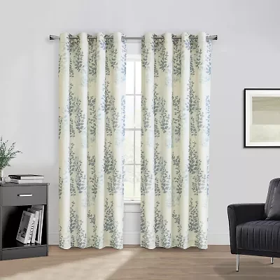 Habitat Lana Grommet Top Light-Filtering Single Curtain Panel