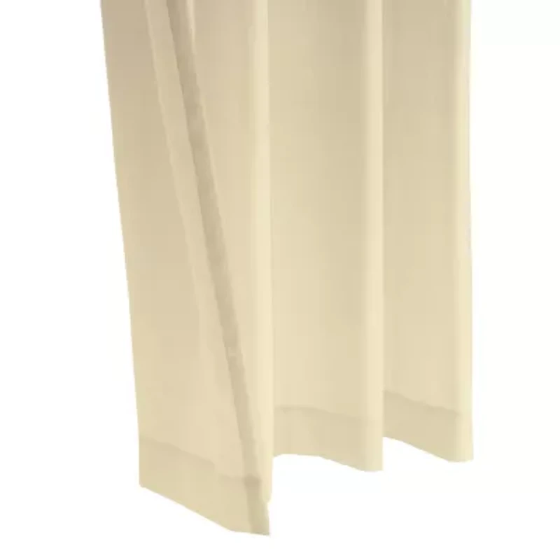 THERMASHEER™ Weathershield Rod Pocket Energy Saving Sheer Single Curtain Panel