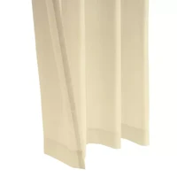 THERMASHEER™ Weathershield Rod Pocket Energy Saving Sheer Single Curtain Panel