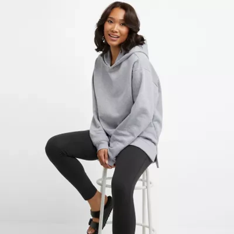 Hanes Womens Long Sleeve Fleece Active Hoodie