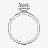 Signature By Modern Bride Womens 2 CT. T.W. Lab Grown White Diamond 10K or 14K Gold Side Stone Bridal Set