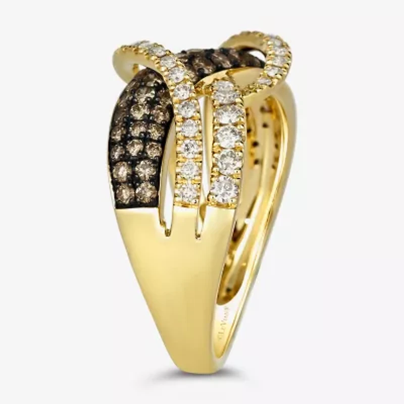 Le Vian® Ring featuring 5/8 CT. Chocolate Diamonds® 1/2 Nude Diamonds™ set 14K Honey Gold™
