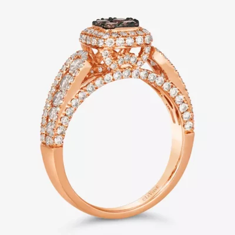Le Vian® Ring featuring 5/8 CT. Chocolate Diamonds® 1 3/4 Nude Diamonds™ set 14K Strawberry Gold®
