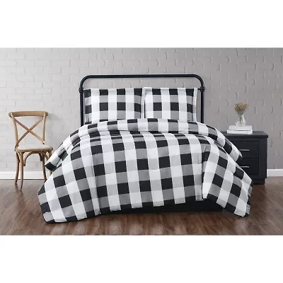 Truly Soft Buffalo Plaid Duvet Cover Set